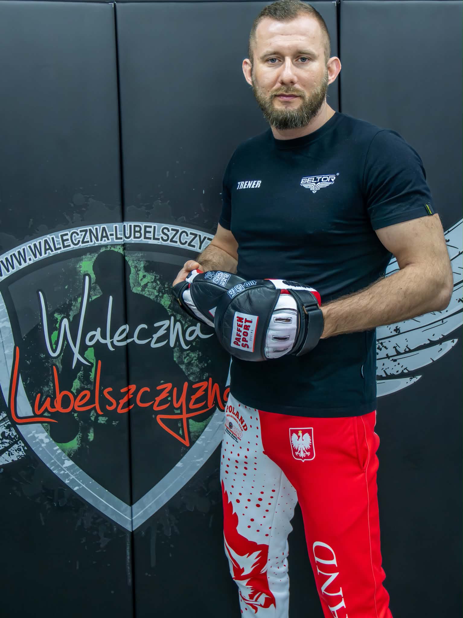 Tomasz Iwaniak podczas treningu